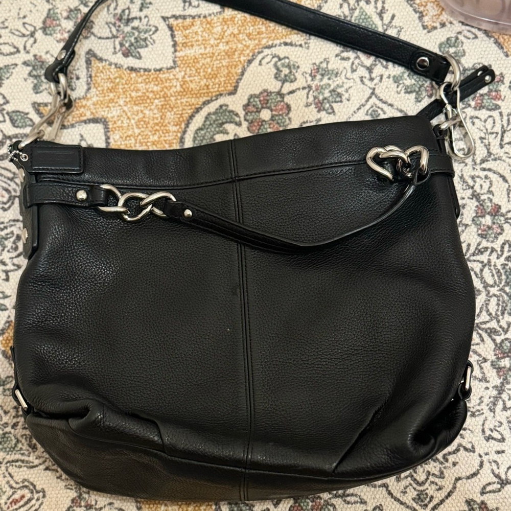 Coach leather handbag